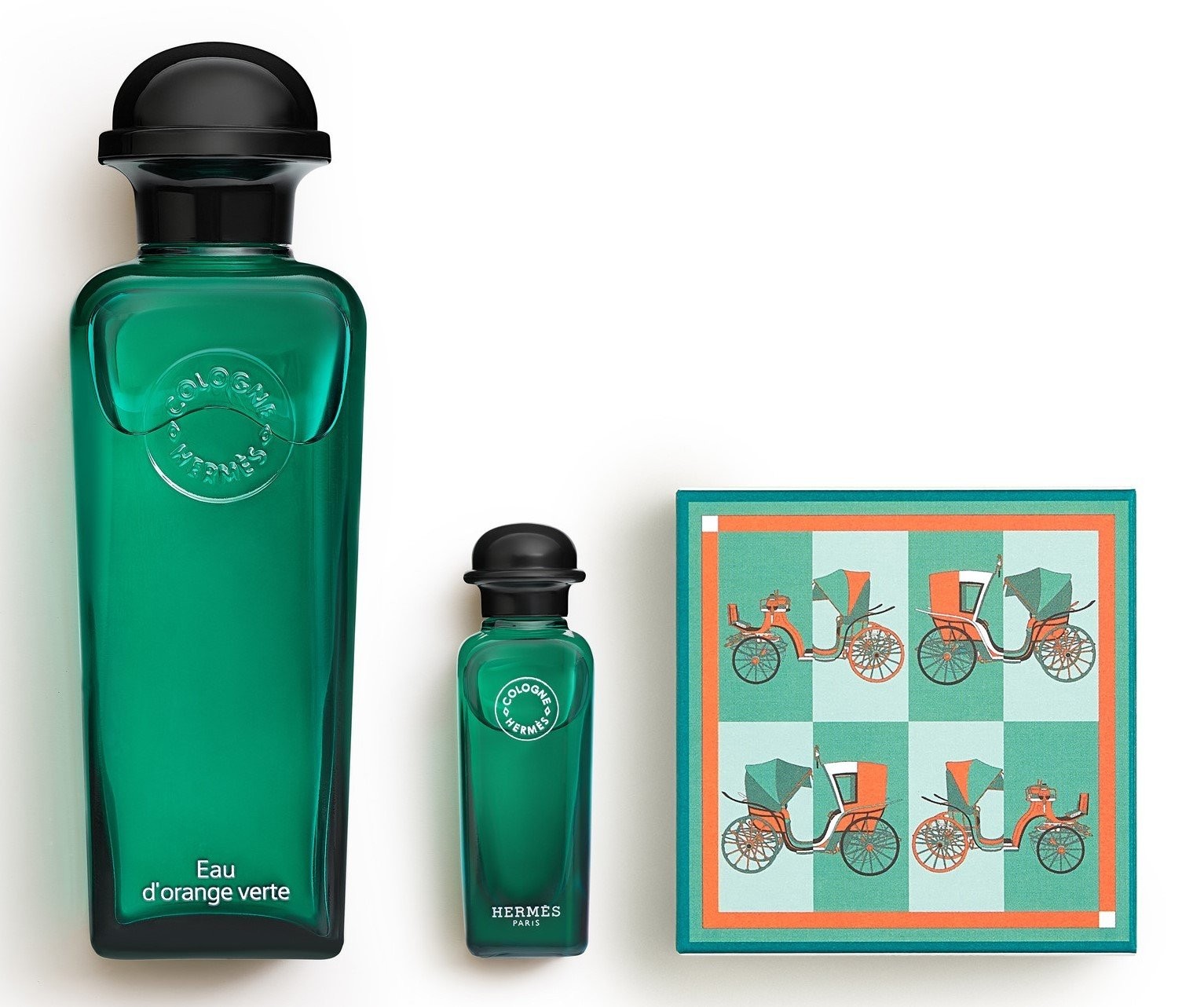 HERMES Eau d'Orange Verte 80mL 2本セット Hermes Unisex Eau D'orange Verte Gift Set Fragrances