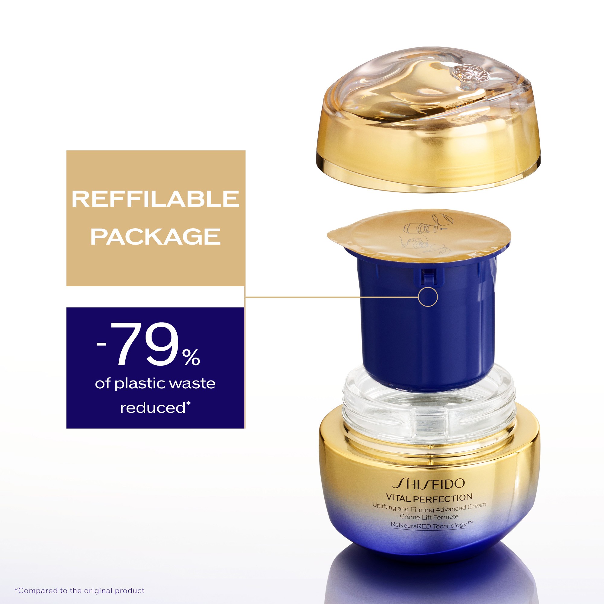 Shiseido Vital Perfection Face Cream 50 ml | Parfumswinkel