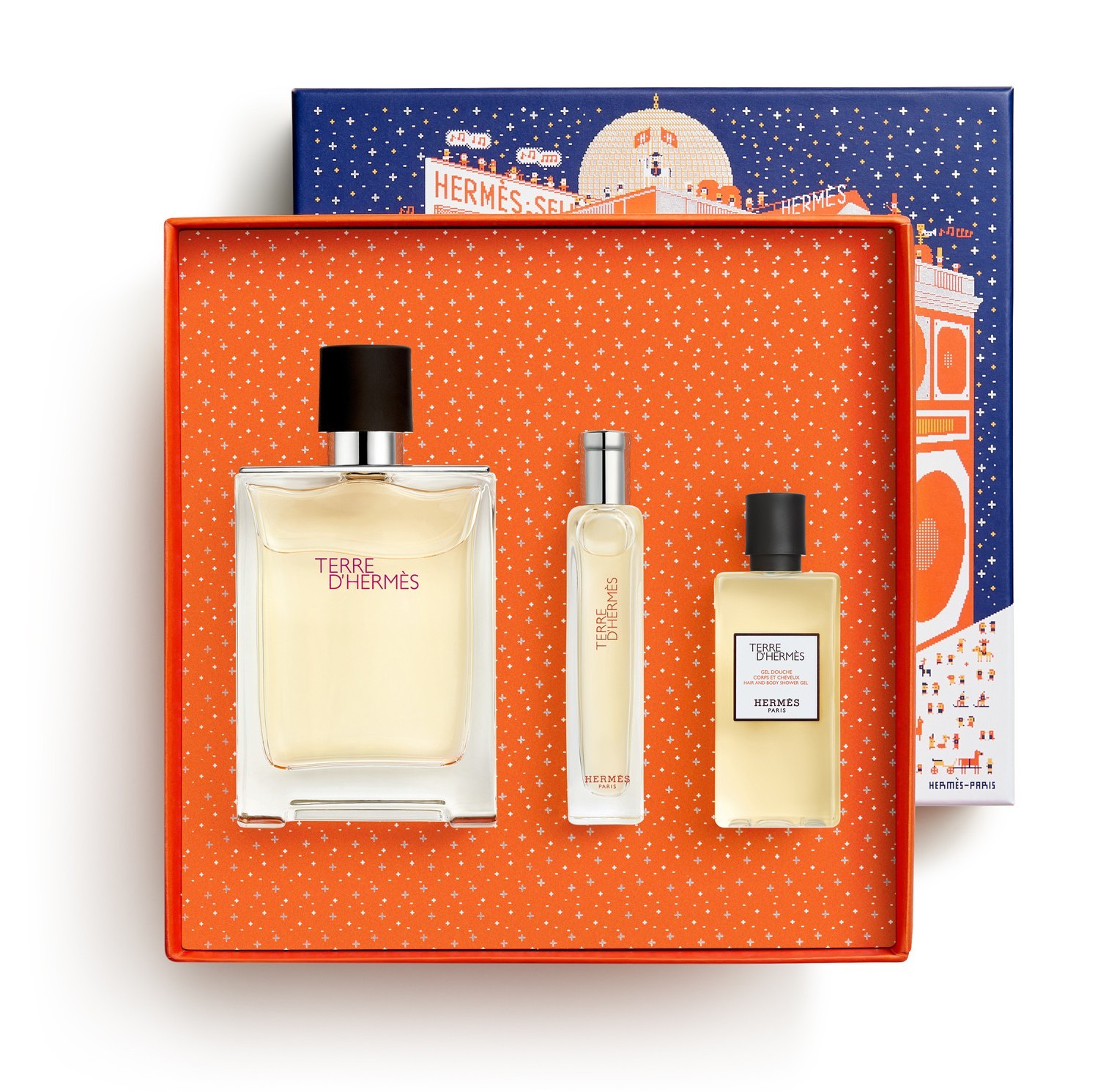 HERMES TERRE D'HERMES 3本セット Amazon.com : Hermes Terre D'hermes 3-Pieces Set for Men