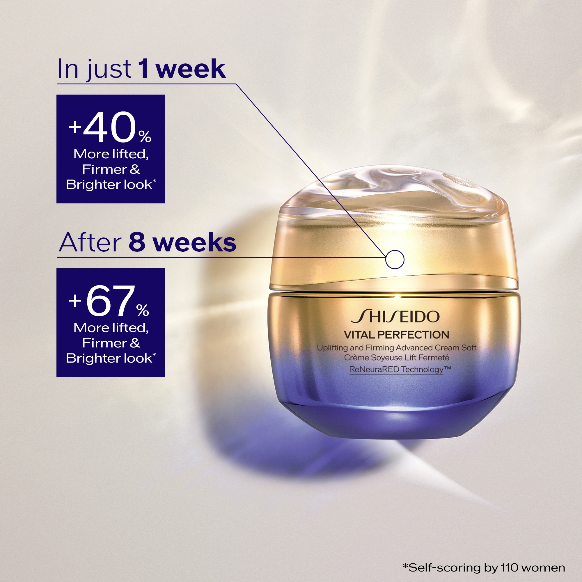 Shiseido Vital Perfection Face Cream 50 ml | Parfumswinkel