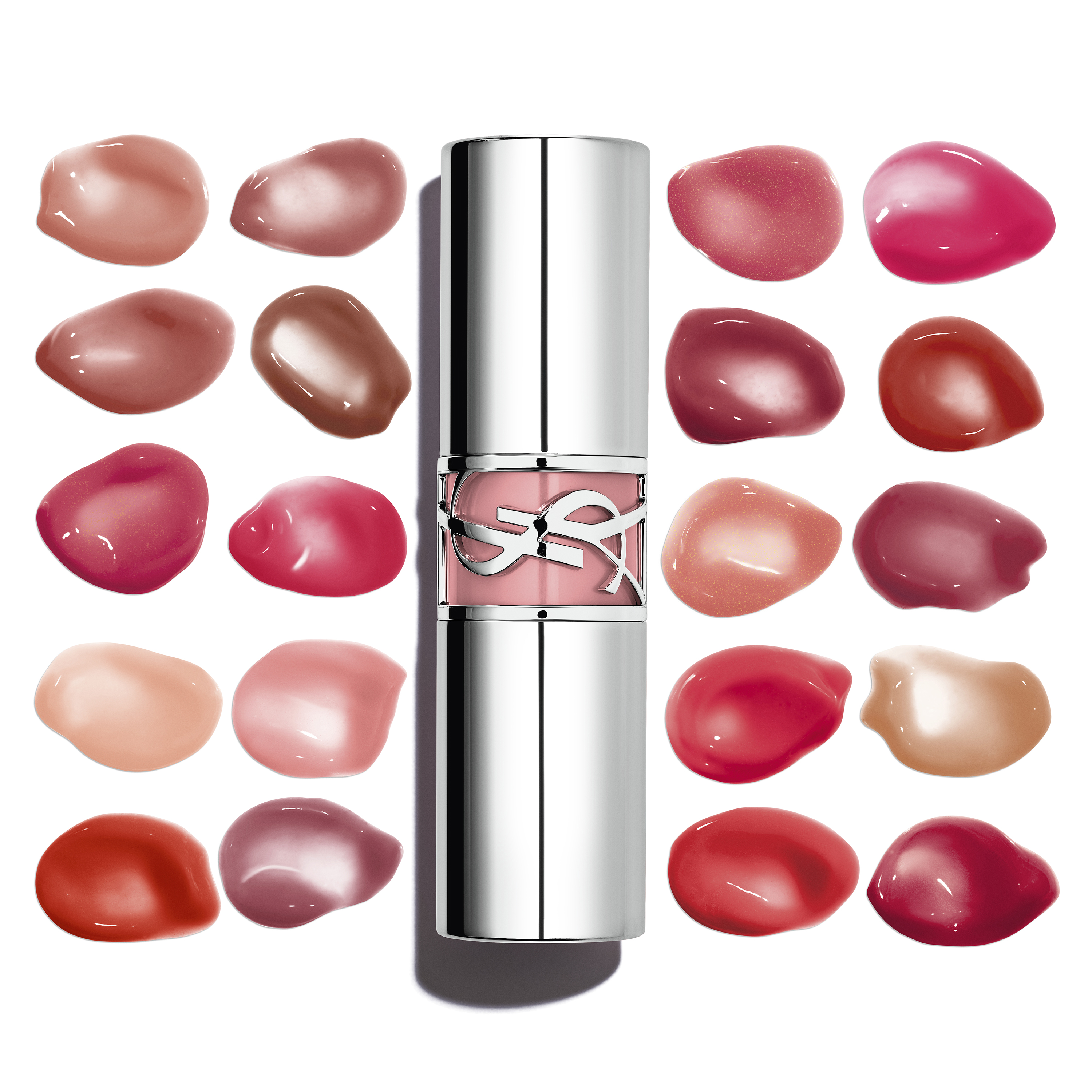 Yves Saint Laurent Love Shine Lips2本セット YSL Loveshine Labial Efecto Brillo Mojado - Sabina